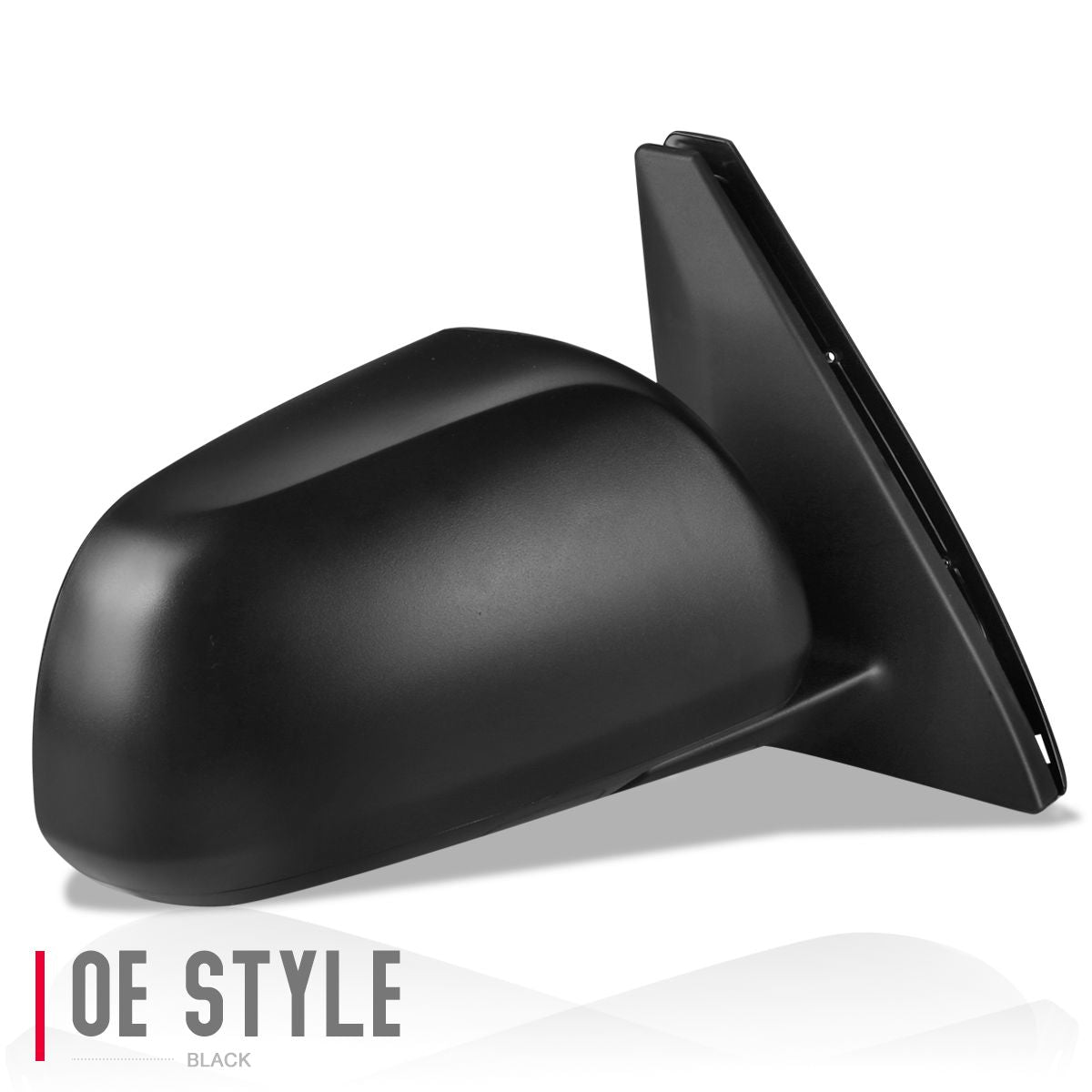 RETROVISOR MIRROR - OEM - 10-13 TOYOTA 4RUNNER - POWERED - HEATED - TEXTURED - RIGHT - BLACK