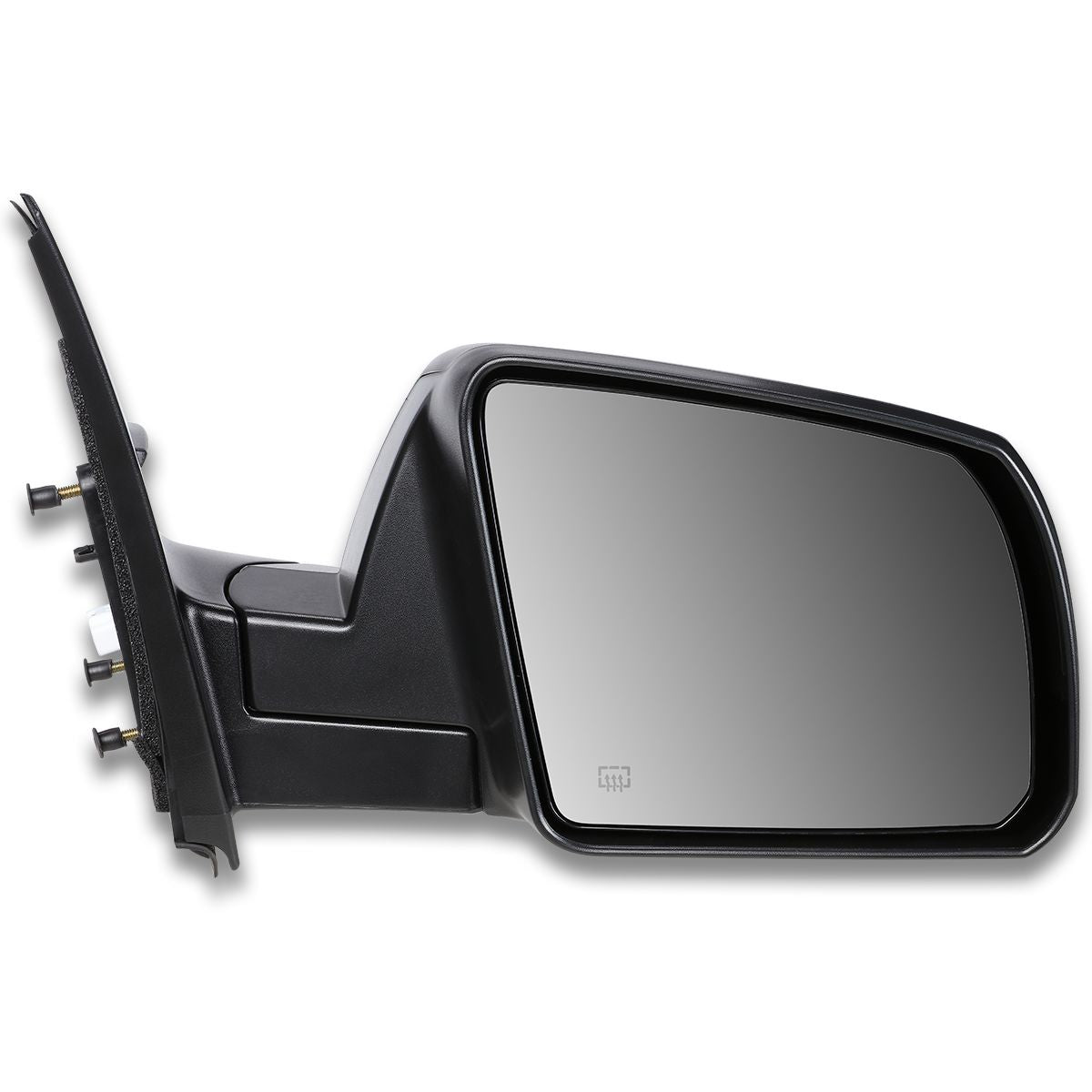 RETROVISOR MIRROR - OEM - 14-18 TOYOTA TUNDRA - POWERED - HEATED - TEXTURED - RIGHT - BLACK