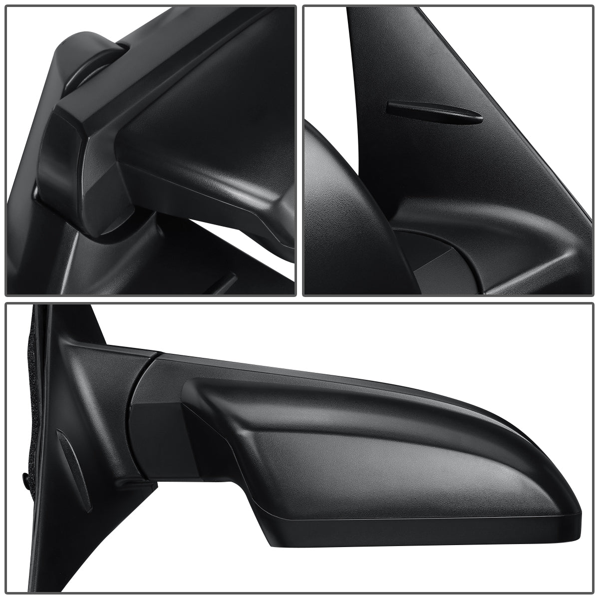 RETROVISOR MIRROR - OEM - 14-20 TOYOTA TUNDRA - POWERED - HEATED - FOLDING - W/ BSD - TEXTURED - RIGHT