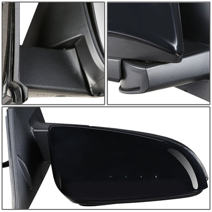 RETROVISOR MIRROR - OEM - 13-15 TOYOTA RAV4 - POWERED - HEATED - TEXTURED - RIGHT - BLACK