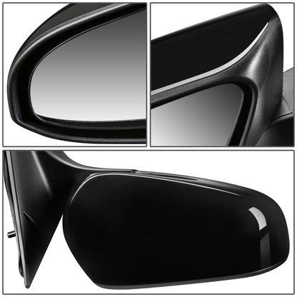 RETROVISOR MIRROR - OEM - 15-17 TOYOTA CAMRY - POWERED - HEATED - PAINTABLE - RIGHT - BLACK