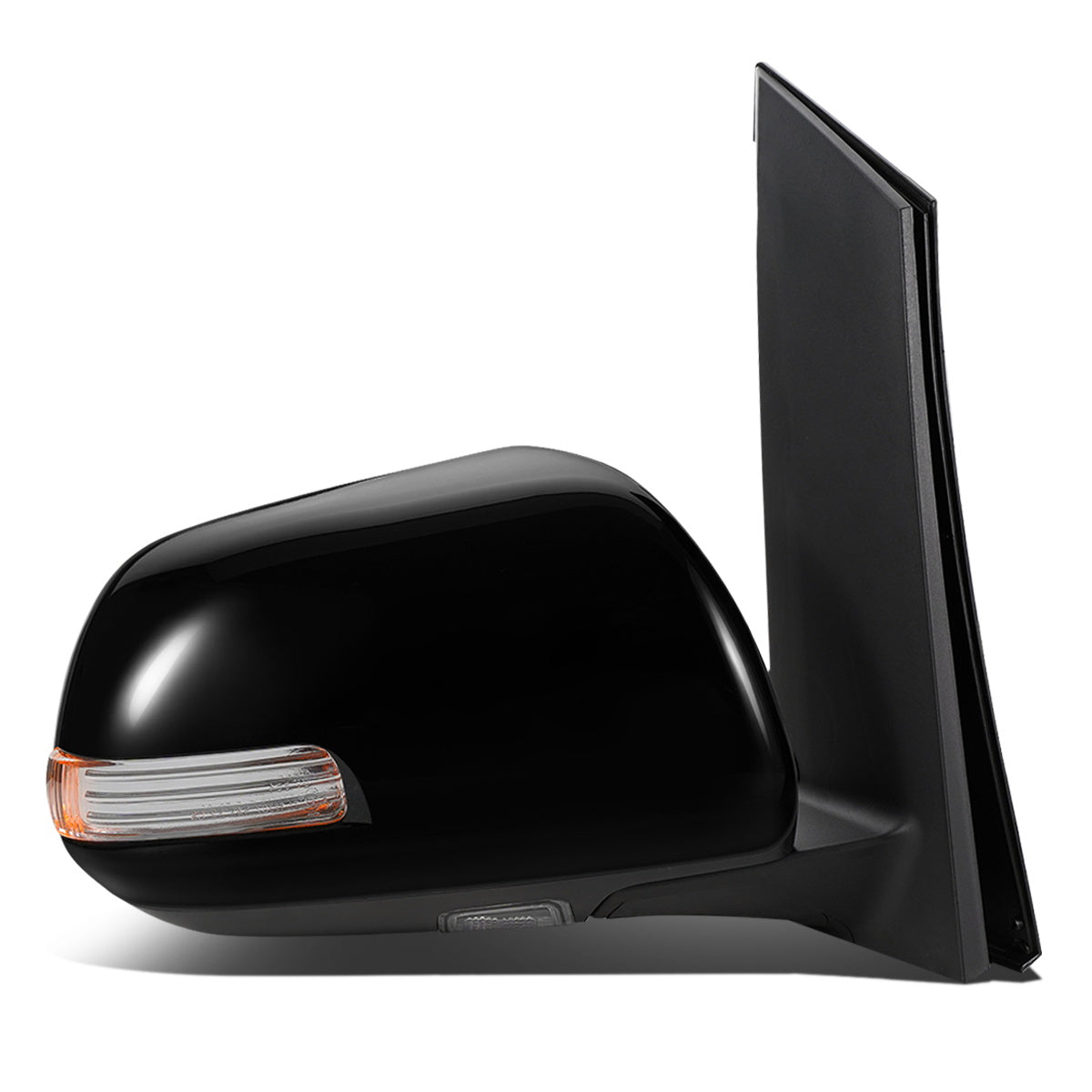 RETROVISOR MIRROR - OEM - 11-17 TOYOTA SIENNA - POWERED - HEATED - W/ SIGNAL LIGHT - W/ MEMORY - W/ PUDDLE LIGHT - W/ BSD - W/O DIMMER - FOLDING - RIGHT - BLACK