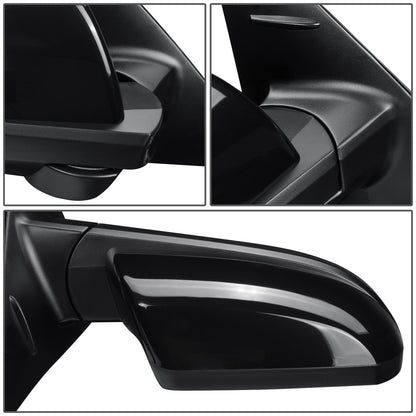 RETROVISOR MIRROR - OEM - 14-20 TOYOTA TUNDRA - POWERED - HEATED - FOLDING - RIGHT - BLACK MATERIAL