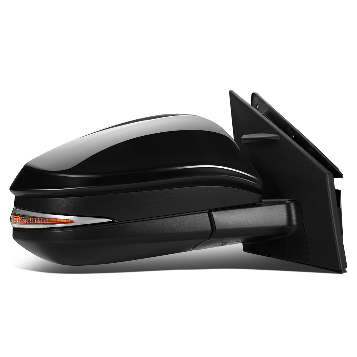 RETROVISOR MIRROR - OEM - 13-15 TOYOTA RAV4 - POWERED - HEATED - W/ SIGNAL LIGHT - W/ BSD - FOLDING - RIGHT - BLACK MATERIAL