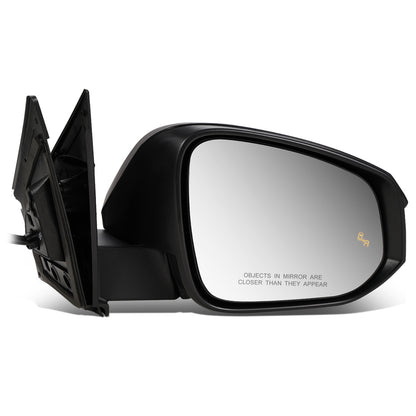 RETROVISOR MIRROR - OEM - 13-15 TOYOTA RAV4 - POWERED - HEATED - W/ SIGNAL LIGHT - W/ BSD - FOLDING - RIGHT - BLACK MATERIAL