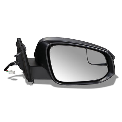 RETROVISOR MIRROR - OEM - 13-15 TOYOTA RAV4 - POWERED - FOLDING - W/ SPOTTER GLASS - TEXTURED - RIGHT - BLACK