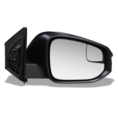 RETROVISOR MIRROR - OEM - 13-15 TOYOTA RAV4 - POWERED - HEATED - W/ SIGNAL LIGHT - W/ SPOTTER GLASS - FOLDING - RIGHT - BLACK MATERIAL