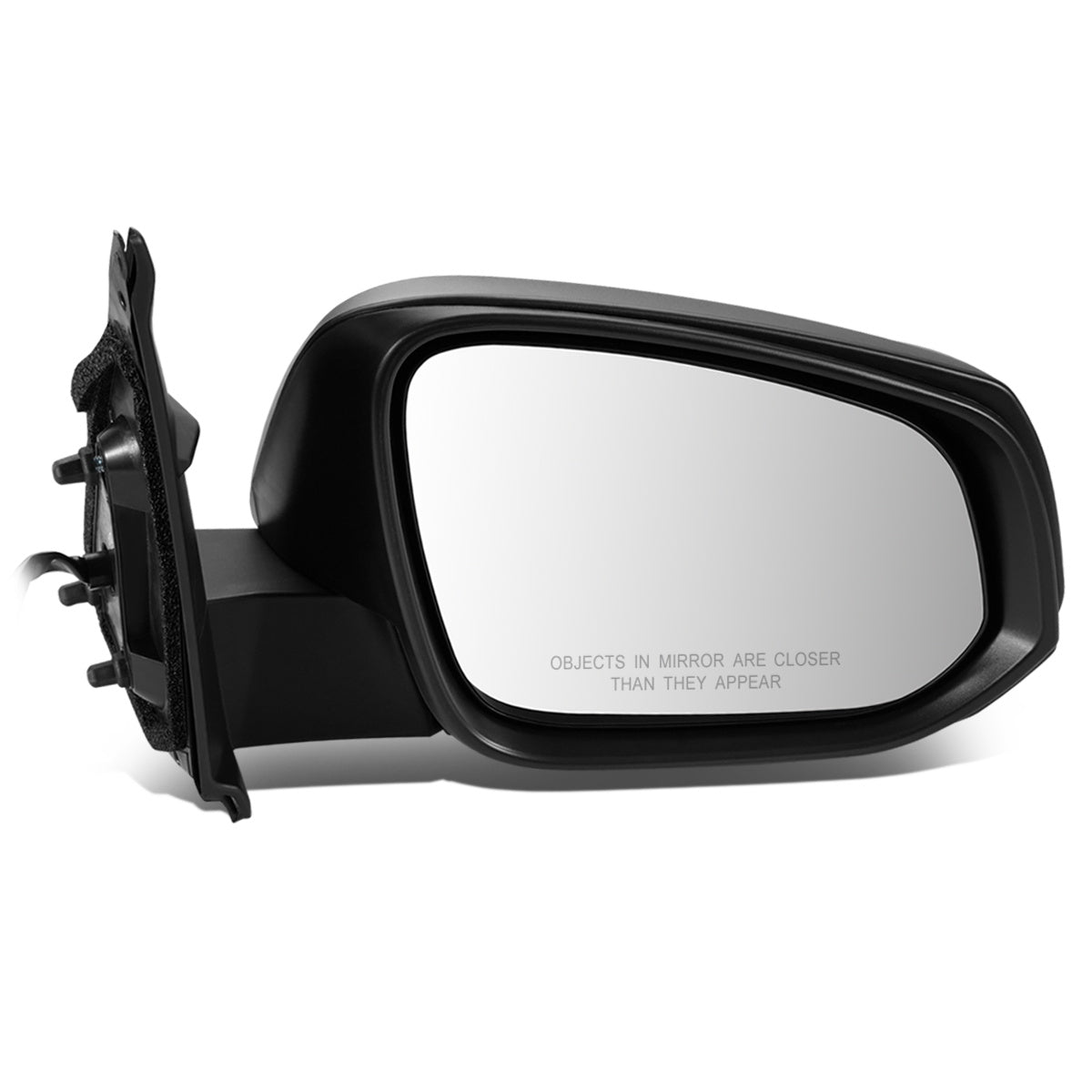 RETROVISOR MIRROR - OEM - 16-19 TOYOTA TACOMA - POWERED - HEATED - FOLDING - TEXTURED - RIGHT - BLACK