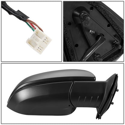 RETROVISOR MIRROR - OEM - 16-19 TOYOTA TACOMA - POWERED - HEATED - FOLDING - TEXTURED - RIGHT - BLACK