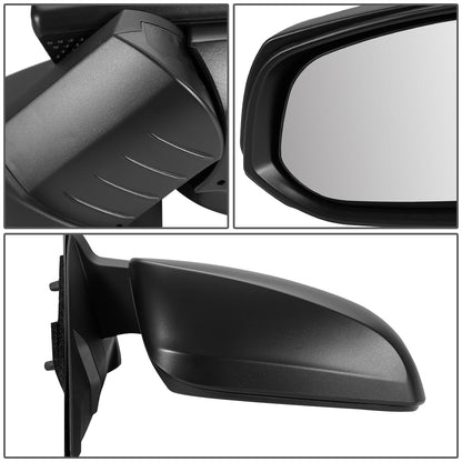 RETROVISOR MIRROR - OEM - 16-19 TOYOTA TACOMA - POWERED - HEATED - FOLDING - TEXTURED - RIGHT - BLACK