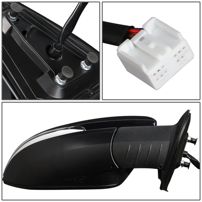 RETROVISOR MIRROR - OEM - 16-17 TOYOTA TACOMA - POWER MIRROR ADJUSTMENT - HEATED - SIGNAL LIGHT - BLIND SPOT DETECTION - FOLDING - W/O MEMORY, PUDDLE LIGHT OR ASPHERICAL GLASS - FOLDING - PAINTABLE - ONLY FITS VEHICLES W/ MATCHING FUNCTIONS AS MIRROR -