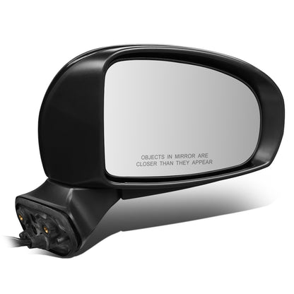 RETROVISOR MIRROR - OEM - 12-14 TOYOTA PRIUS-V - POWERED - HEATED - W/ SIGNAL LIGHT - POWER FOLDING - RIGHT - BLACK MATERIAL
