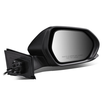 RETROVISOR MIRROR - OEM - 16-18 TOYOTA PRIUS - POWERED - HEATED - FOLDING - TEXTURED - RIGHT - BLACK MATERIAL