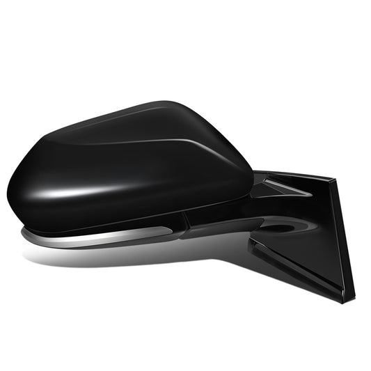 RETROVISOR MIRROR - OEM - 16-18 TOYOTA PRIUS - POWERED - HEATED - FOLDING - RIGHT - BLACK MATERIAL