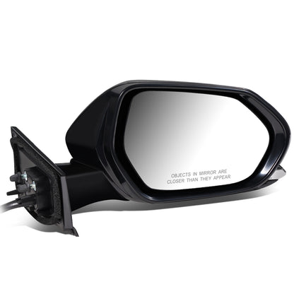 RETROVISOR MIRROR - OEM - 16-18 TOYOTA PRIUS - POWERED - HEATED - FOLDING - RIGHT - BLACK MATERIAL