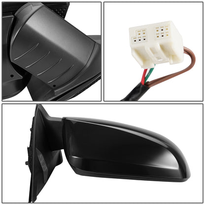 RETROVISOR MIRROR - OEM - 16-19 TOYOTA TACOMA - POWERED - HEATED - FOLDING - RIGHT - BLACK MATERIAL