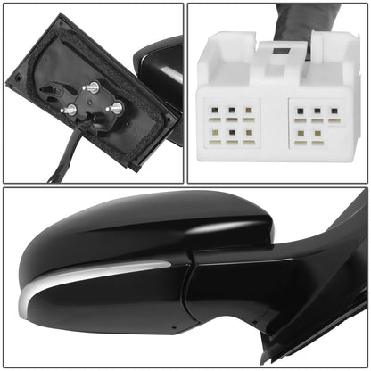 RETROVISOR MIRROR - TOYOTA PRIUS 2016-2020 / TOYOTA PRIUS PRIME 2017-2020 - WITH POWER - WITH HEATED - WITH BLIND SPOT - OE STYLE - PASSENGER RIGHT SIDE