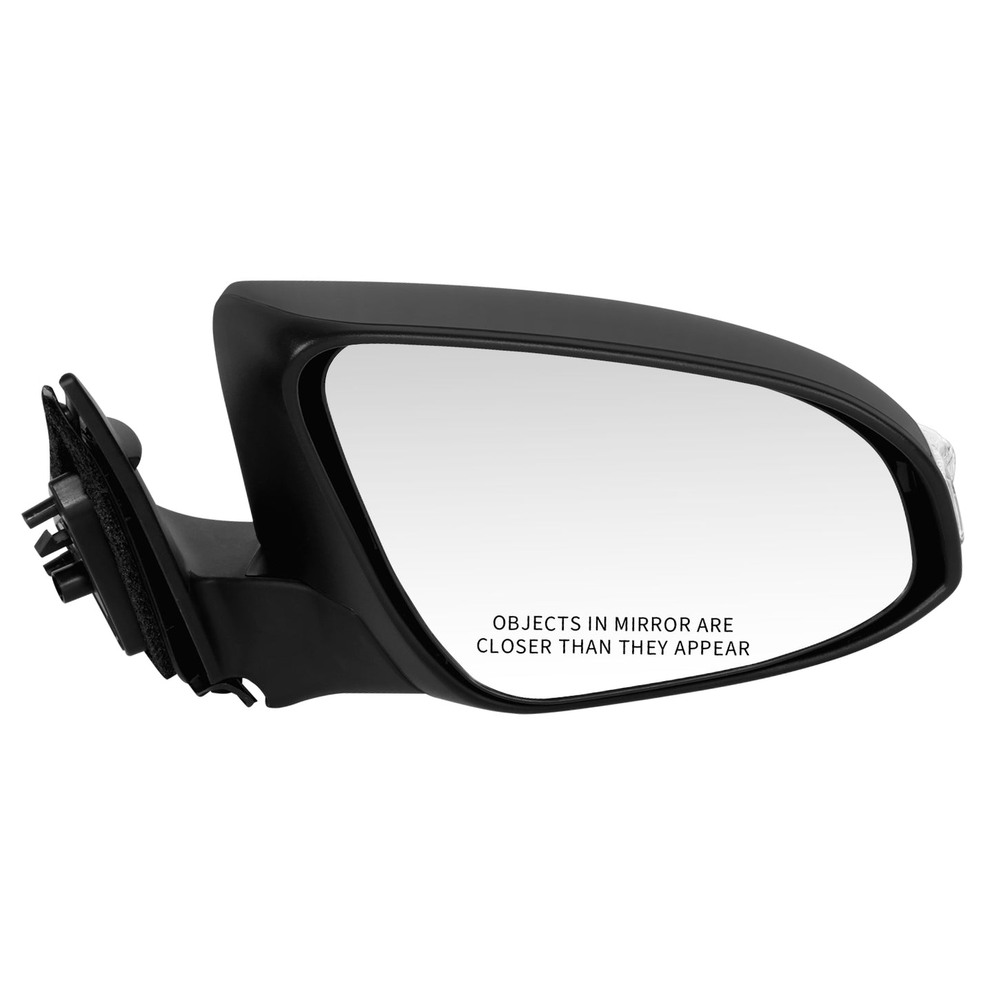 RETROVISOR MIRROR - OE STYLE - TOYOTA CAMRY 15 - WITH POWER FOILD WITH HEATED GLASS WITH SIGNAL - PASSENGER SIDE - PAINT TO MATCH - BLACK