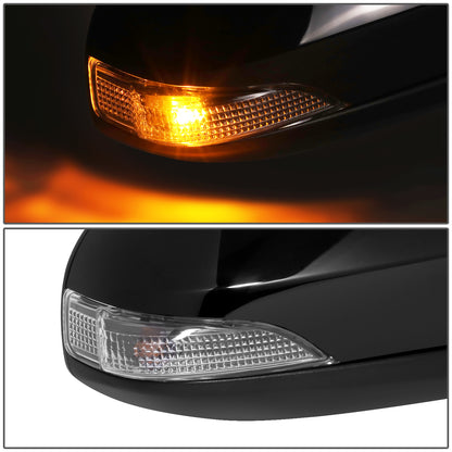 RETROVISOR MIRROR - OE STYLE - TOYOTA CAMRY 15 - WITH POWER FOILD WITH HEATED GLASS WITH SIGNAL - PASSENGER SIDE - PAINT TO MATCH - BLACK