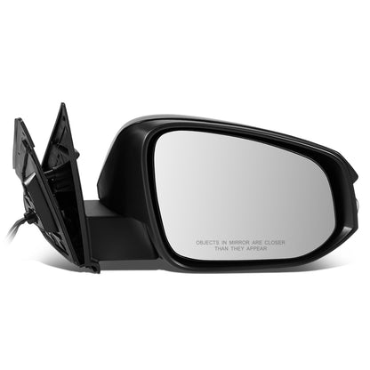 RETROVISOR MIRROR - OEM - 13-15 TOYOTA RAV4 - POWERED - HEATED - W/ SIGNAL LIGHT - FOLDING - RIGHT - BLACK MATERIAL