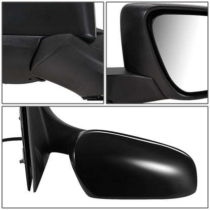 RETROVISOR MIRROR - OEM - 15-16 TOYOTA CAMRY - POWERED - HEATED - FOLDING - RIGHT - BLACK MATERIAL