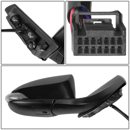 RETROVISOR MIRROR - TOYOTA C-HR 2018-2022 - WITH POWER WITH HEATED WITH SIGNAL WITH BLIND SPOT - OE STYLE - PASSENGER RIGHT SIDE