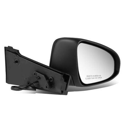 RETROVISOR MIRROR - OEM - 12-14 TOYOTA YARIS - MANUAL - FOLDING - RIGHT - BLACK MATERIAL
