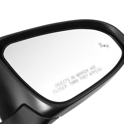 RETROVISOR MIRROR - OE STYLE - TOYOTA CAMRY 15 - WITH POWER WITH HEATED GLASS WITH BLIND SPOT - PASSENGER SIDE - PAINT TO MATCH - BLACK