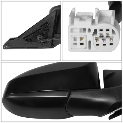 RETROVISOR MIRROR - OE STYLE - TOYOTA CAMRY 15 - WITH POWER WITH HEATED GLASS WITH BLIND SPOT - PASSENGER SIDE - PAINT TO MATCH - BLACK