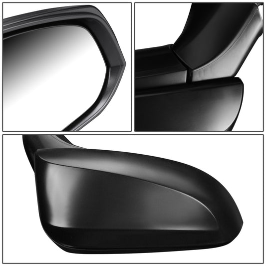 RETROVISOR MIRROR - OEM - 19+ TOYOTA RAV4 - POWERED - FOLDING - TEXTURED - RIGHT - BLACK