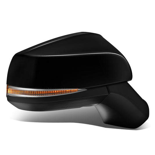 RETROVISOR MIRROR - OEM - 19+ TOYOTA RAV4 - POWERED - HEATED - W/ SIGNAL LIGHT - W/ BSD - FOLDING - RIGHT - BLACK MATERIAL