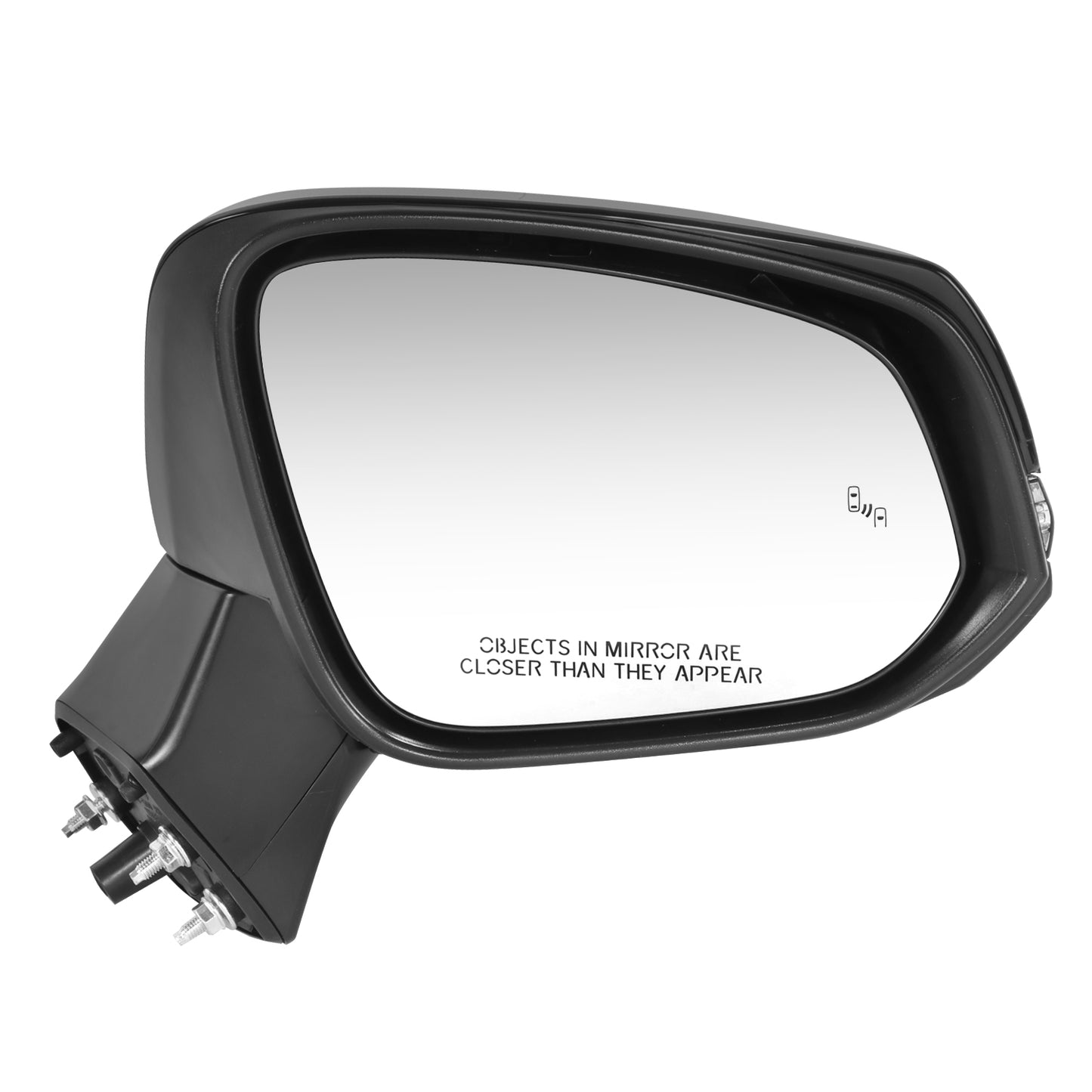 RETROVISOR MIRROR - OE STYLE - TOYOTA RAV4 19-24 - WITH POWER WITH HEATED WITH SIGNAL WITH BLIND SPOT WITH CAMERA - PASSENGER SIDE - PAINT TO MATCH - BLACK