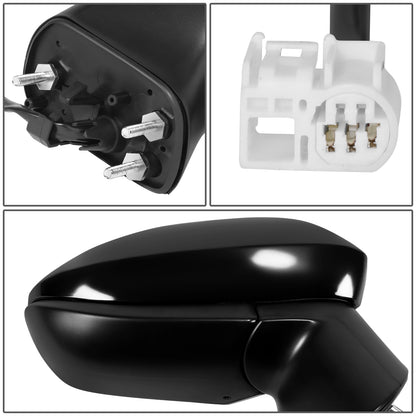 RETROVISOR MIRROR - OE STYLE - TOYOTA COROLLA 20-24 - WITH POWER - PASSENGER SIDE - PAINT TO MATCH - BLACK