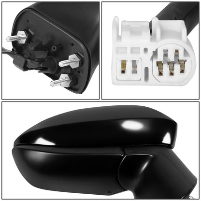 RETROVISOR MIRROR - OE STYLE - TOYOTA COROLLA 20-24 - WITH POWER WITH HEATED - PASSENGER SIDE - PAINT TO MATCH - BLACK