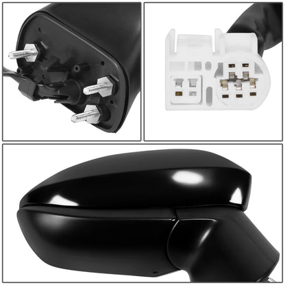 RETROVISOR MIRROR - OE STYLE - TOYOTA COROLLA 20-24 - WITH POWER WITH HEATED WITH BLIND SPOT - PASSENGER SIDE - PAINT TO MATCH - BLACK