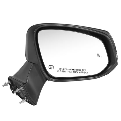 RETROVISOR MIRROR - OE STYLE - TOYOTA HIGHLANDER 20-24 - WITH POWER WITH HEATED GLASS WITH SIGNAL WITH BLIND SPOT WITH MEMORY WITH CAMERA - PASSENGER SIDE - PAINT TO MATCH - BLACK