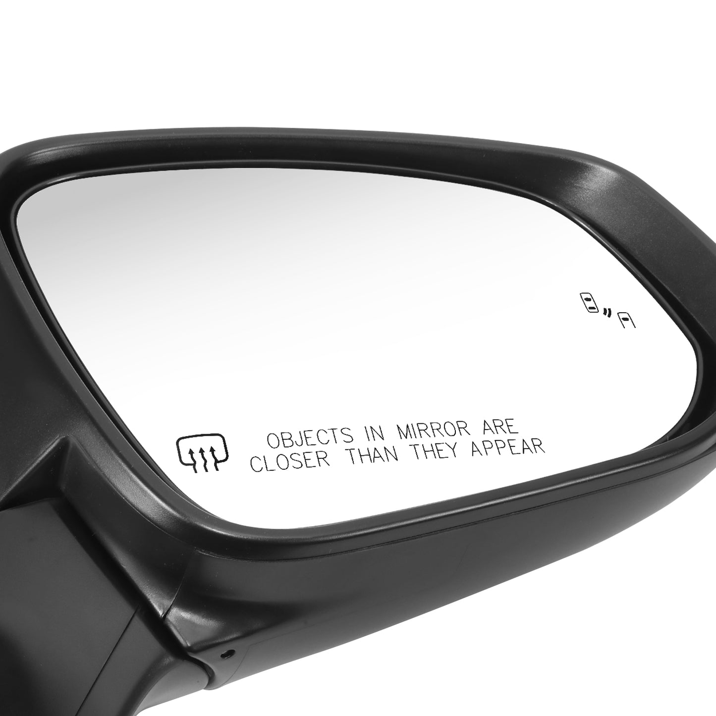 RETROVISOR MIRROR - OE STYLE - TOYOTA SIENNA 2021-2024 - WITH POWER WITH HEATED WITH BLIND SPOT MIRROR - PASSENGER RIGHT SIDE - BLACK