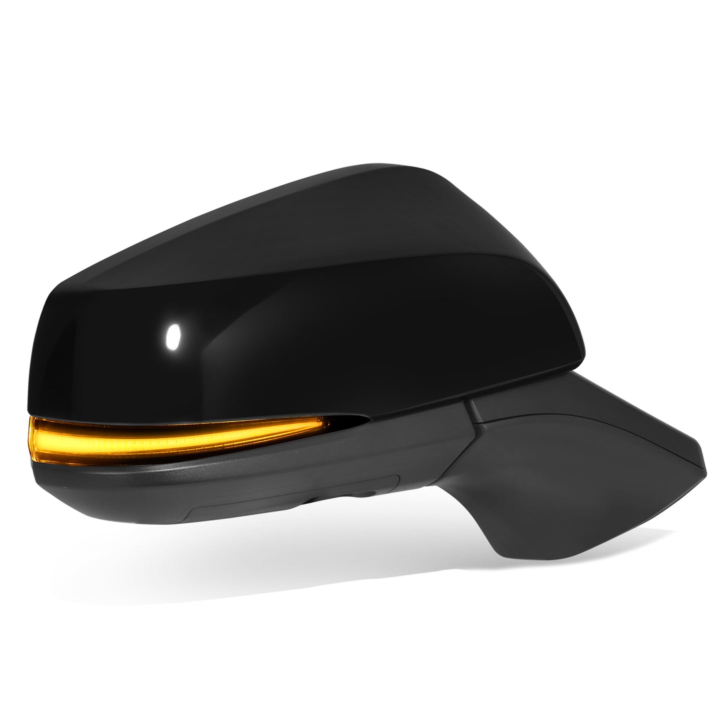 RETROVISOR MIRROR - OE STYLE - TOYOTA SIENNA 2021-2024 - WITH POWER FOLD WITH HEATED WITH SIGNAL WITH MEMORY WITH BLIND SPOT MIRROR - PASSENGER RIGHT SIDE - BLACK