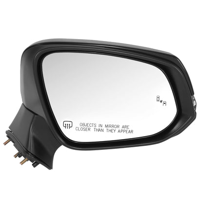 RETROVISOR MIRROR - OE STYLE - TOYOTA COROLLA CROSS 2022-2024 - WITH POWER WITH HEATED GLASS WITH SIGNAL WITH BLIND SPOT - PASSENGER RIGHT SIDE - BLACK