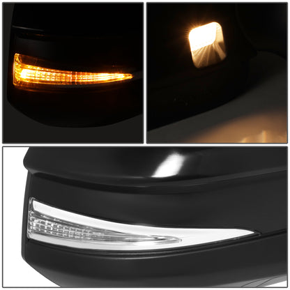 RETROVISOR MIRROR - OE STYLE - TOYOTA VENZA 2021-2024 - WITH POWER WITH HEATED WITH SIGNAL WITH BLIND SPOT - PASSENGER RIGHT SIDE - BLACK