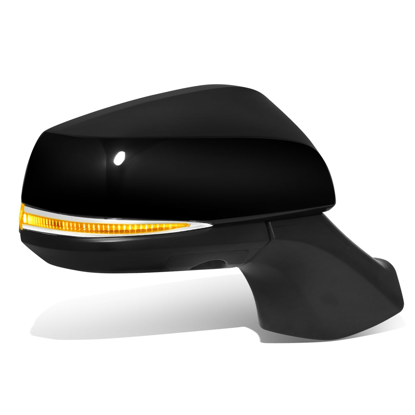 RETROVISOR MIRROR - OE STYLE - TOYOTA HIGHLANDER 20-24 - WITH POWER WITH HEATED GLASS WITH SIGNAL WITH BLIND SPOT WITH MEMORY - PASSENGER SIDE - PAINT TO MATCH - BLACK