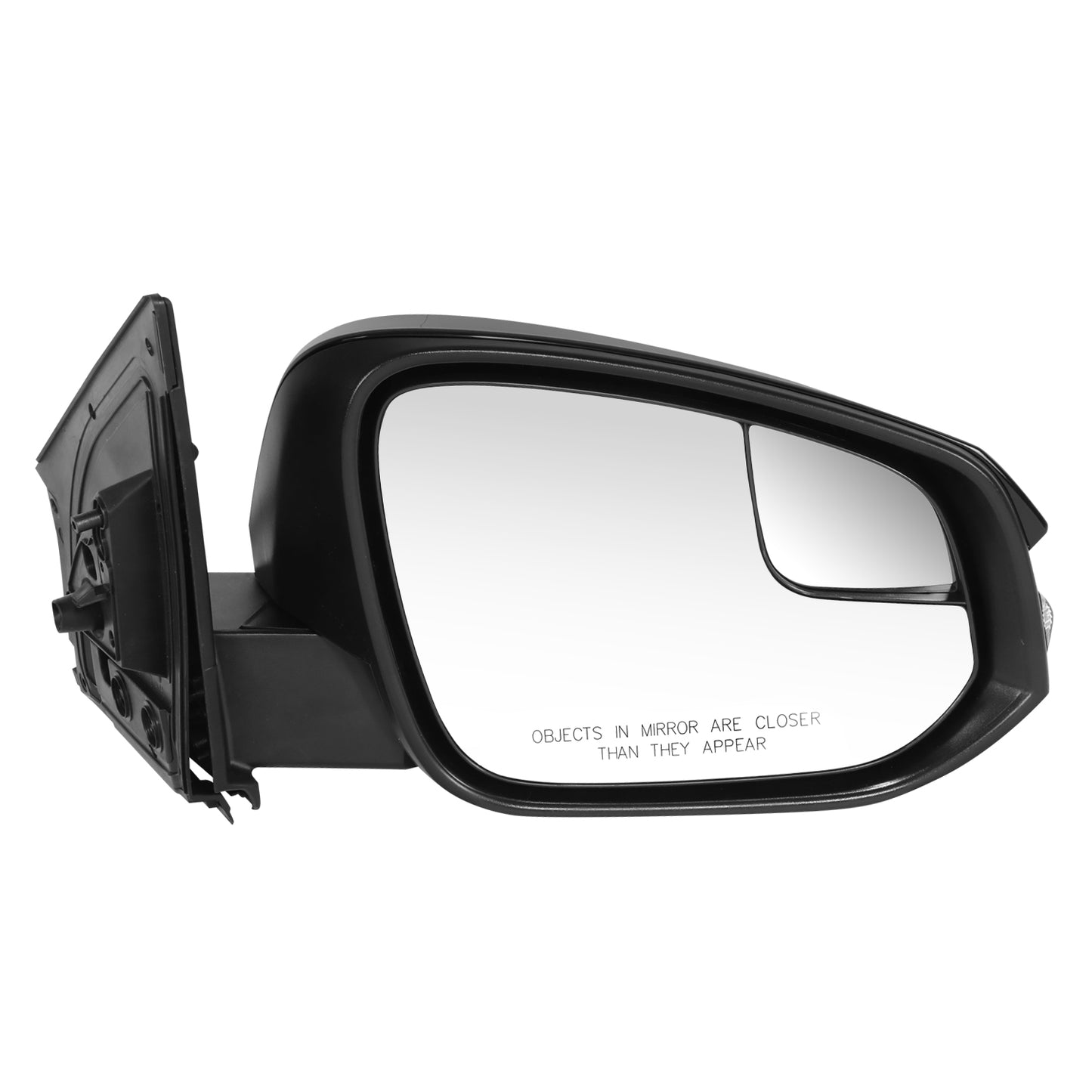 RETROVISOR MIRROR - OE STYLE - TOYOTA RAV4 16-18 - WITH POWER WITH HEATED WITH SIGNAL - PASSENGER SIDE - PAINT TO MATCH - BLACK