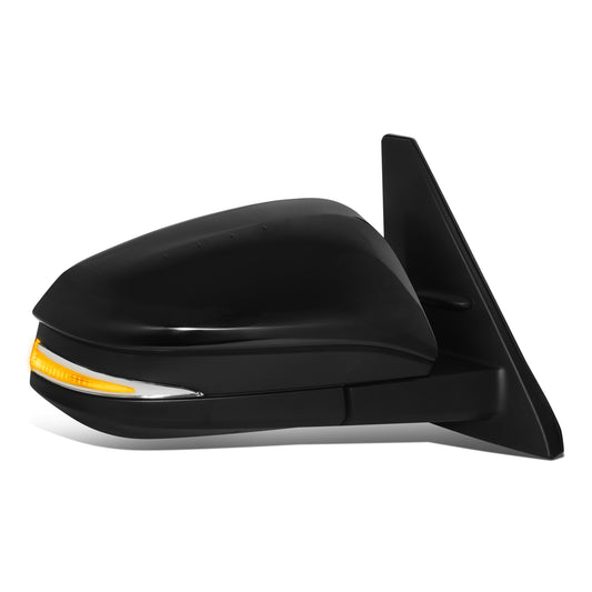 RETROVISOR MIRROR - OE STYLE - TOYOTA 4RUNNER 14-24 - WITH POWER WITH HEATED WITH SIGNAL WITH BLIND SPOT - PASSENGER SIDE - PAINT TO MATCH - BLACK