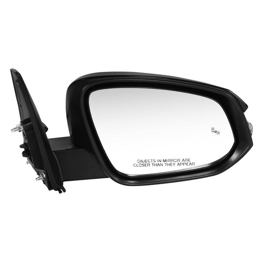 RETROVISOR MIRROR - OE STYLE - TOYOTA 4RUNNER 14-24 - WITH POWER WITH HEATED WITH SIGNAL WITH BLIND SPOT - PASSENGER SIDE - PAINT TO MATCH - BLACK