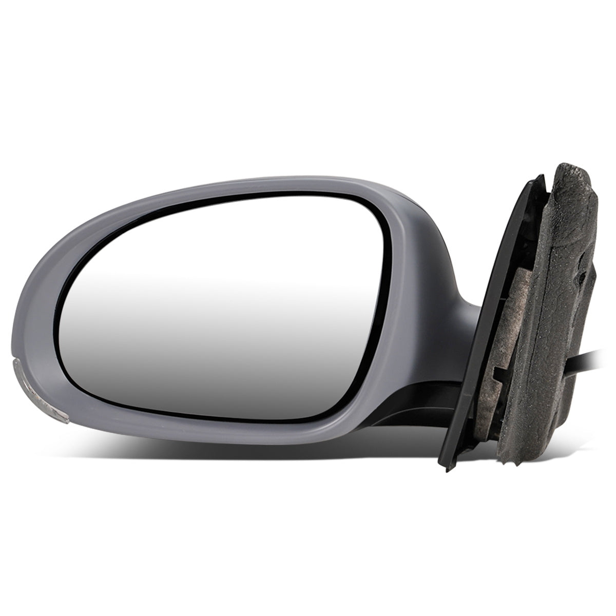 RETROVISOR MIRROR - OEM - 05-10 VOLKSWAGEN JETTA - POWERED - HEATED - W/ SIGNAL LIGHT - FOLDING - LEFT - GRAY
