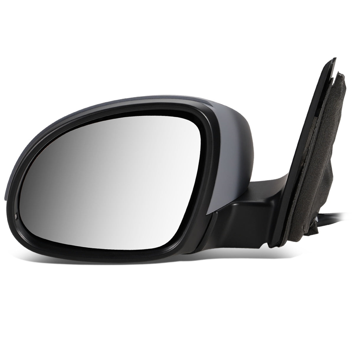 RETROVISOR MIRROR - OEM - 09-11 VOLKSWAGEN TIGUAN - POWERED - HEATED - W/ SIGNAL LIGHT - FOLDING - LEFT - GRAY