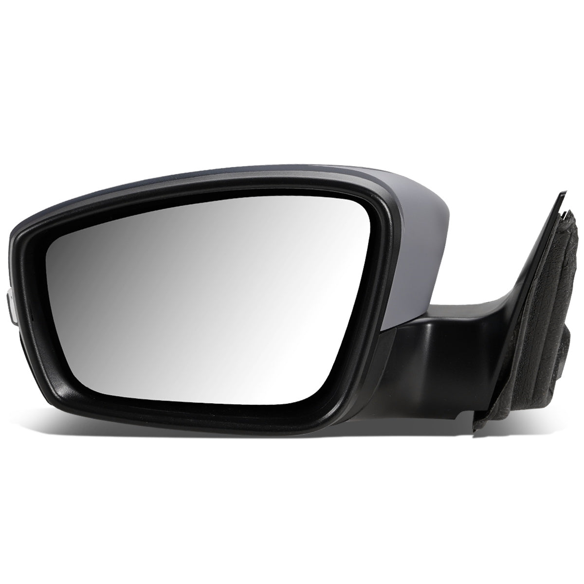 RETROVISOR MIRROR - OEM - 11-15 VOLKSWAGEN PASSAT - POWERED - W/ SIGNAL LIGHT - FOLDING - LEFT - GRAY