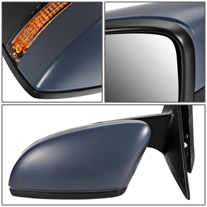 RETROVISOR MIRROR - OEM - 11+ VOLKSWAGEN BEETLE - POWERED - HEATED - W/ SIGNAL LIGHT - FOLDING - LEFT - GRAY
