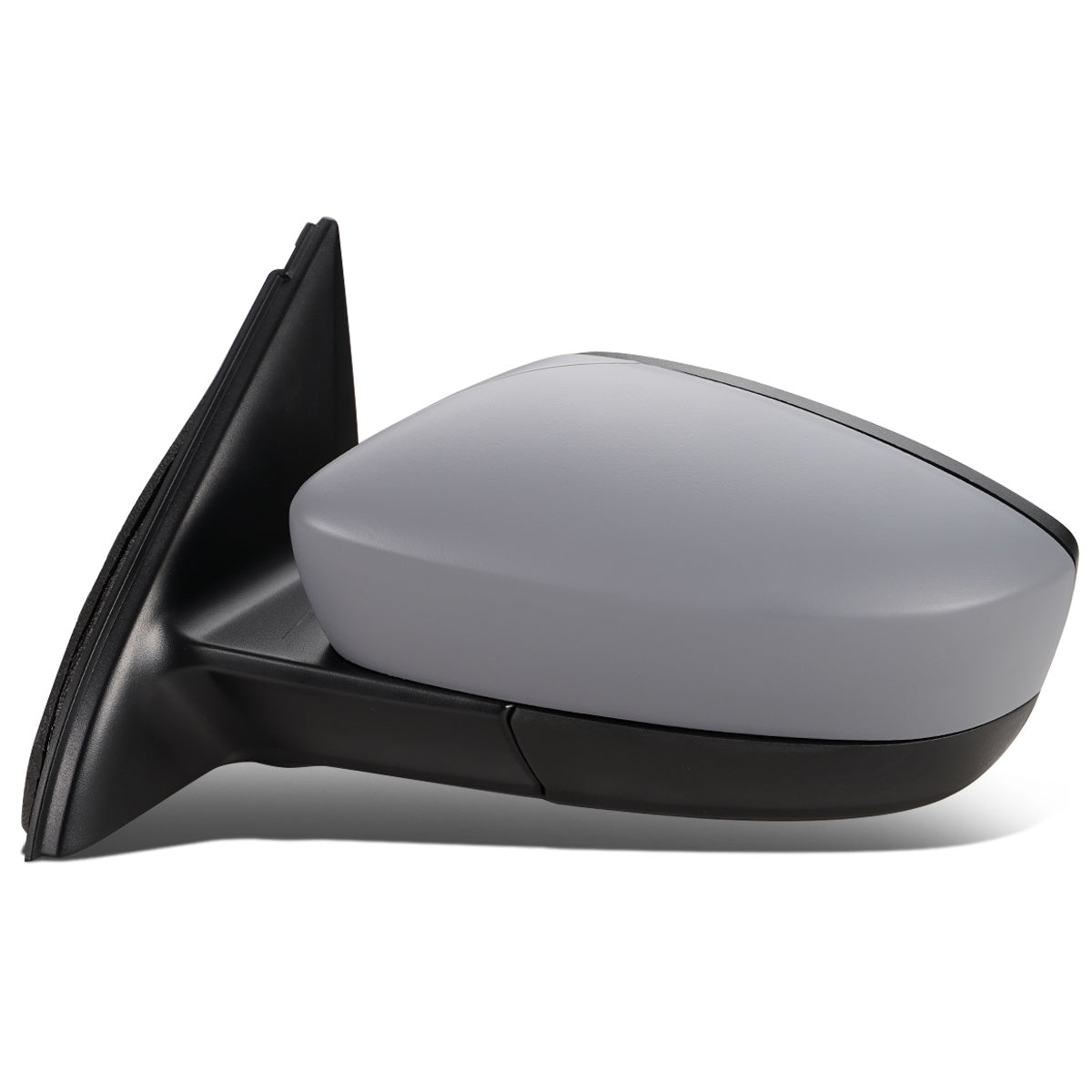 RETROVISOR MIRROR - OEM - 11-18 VOLKSWAGEN JETTA - POWERED - HEATED - FOLDING - LEFT - GRAY