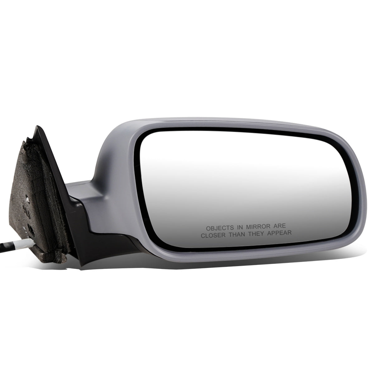 RETROVISOR MIRROR - OEM - 97-99 VOLKSWAGEN PASSAT - POWERED - HEATED - FOLDING - RIGHT - GRAY